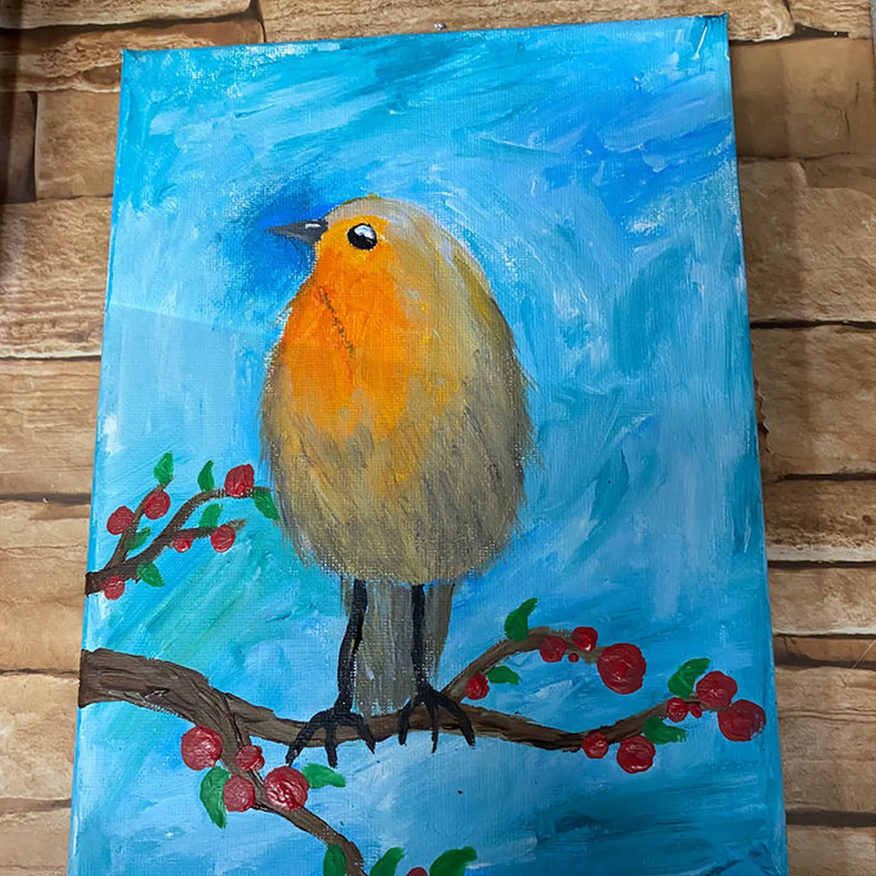 Kunst Atelier Vogelmalerei